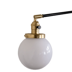 opal glass bulb opaline shade. 