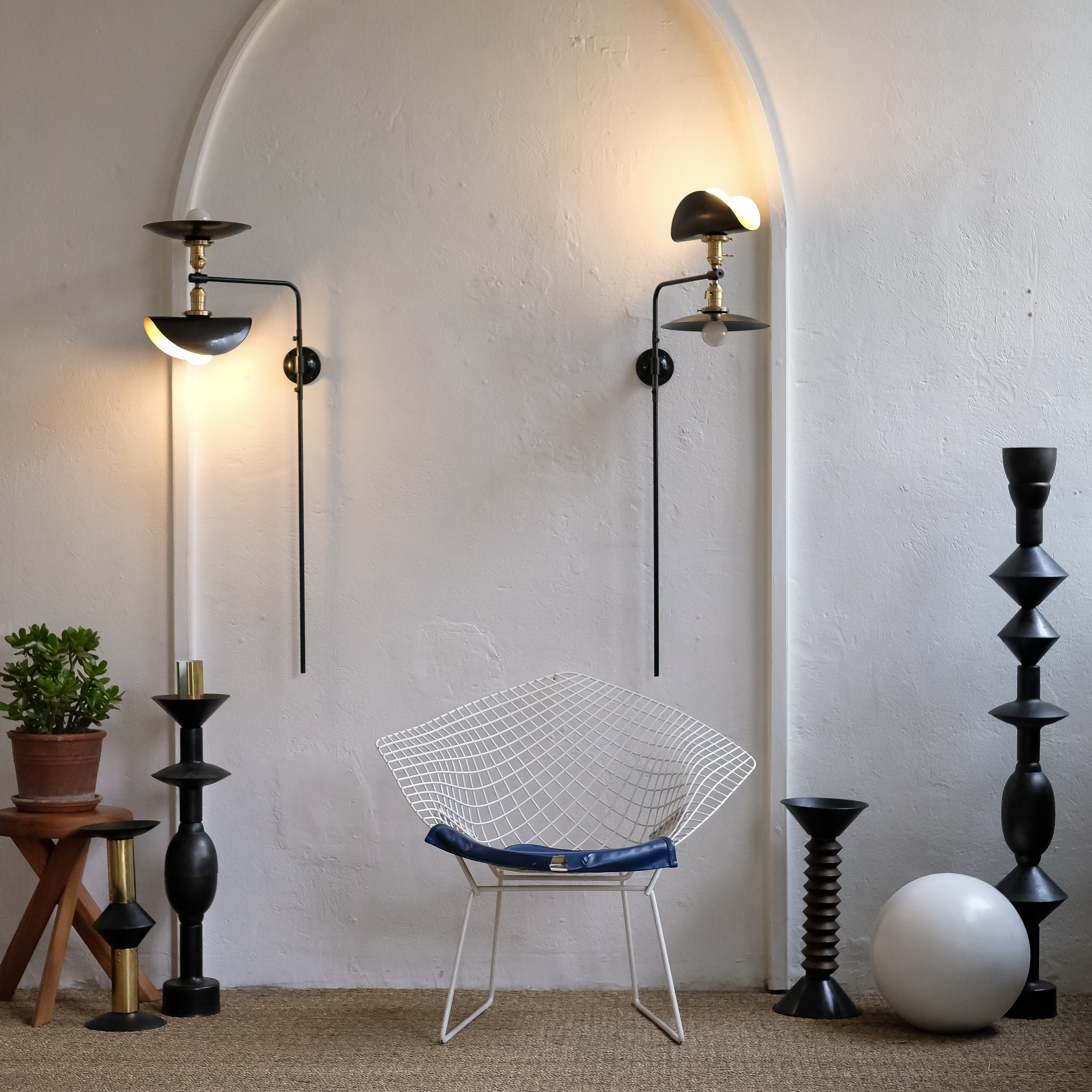 Double Wall light French lighting design